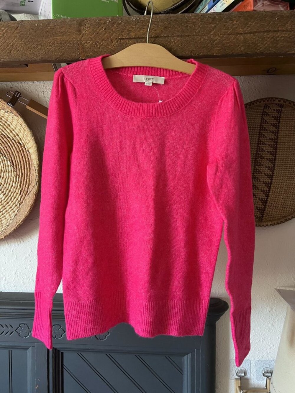 NWT Barbie Pink Sweater Loft XS
